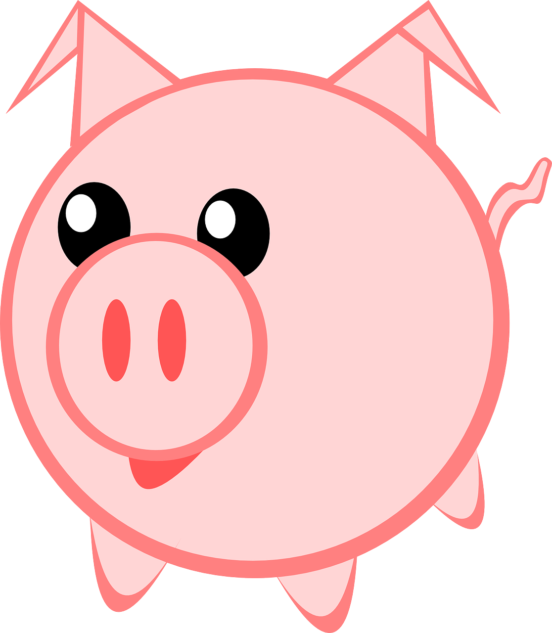 pig animal cute free photo