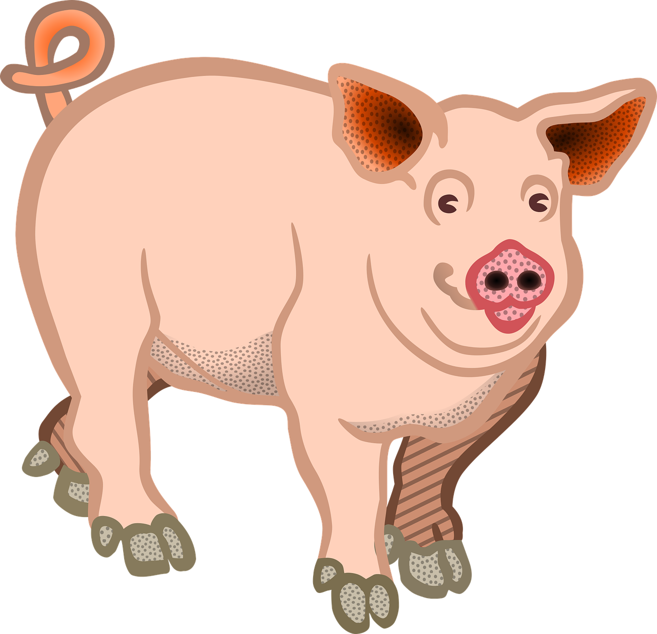 pig animal farm free photo