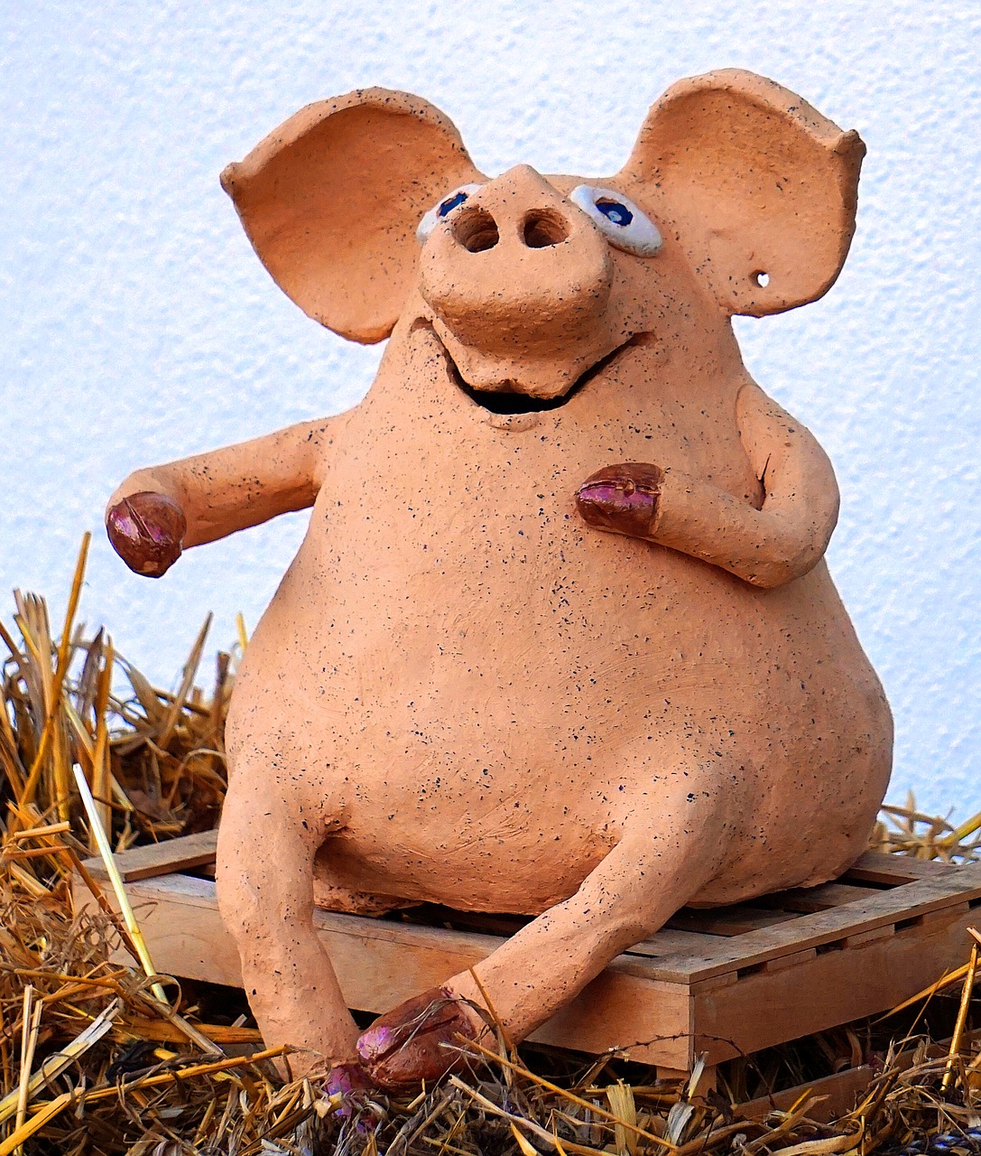 pig  sculpture  statue free photo