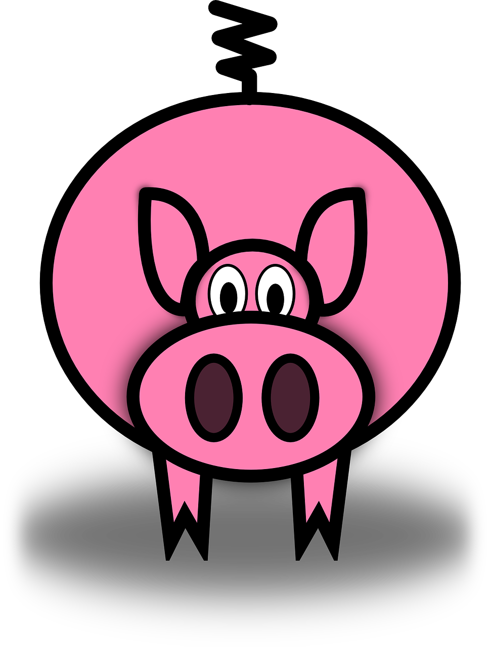pig pink pork free photo