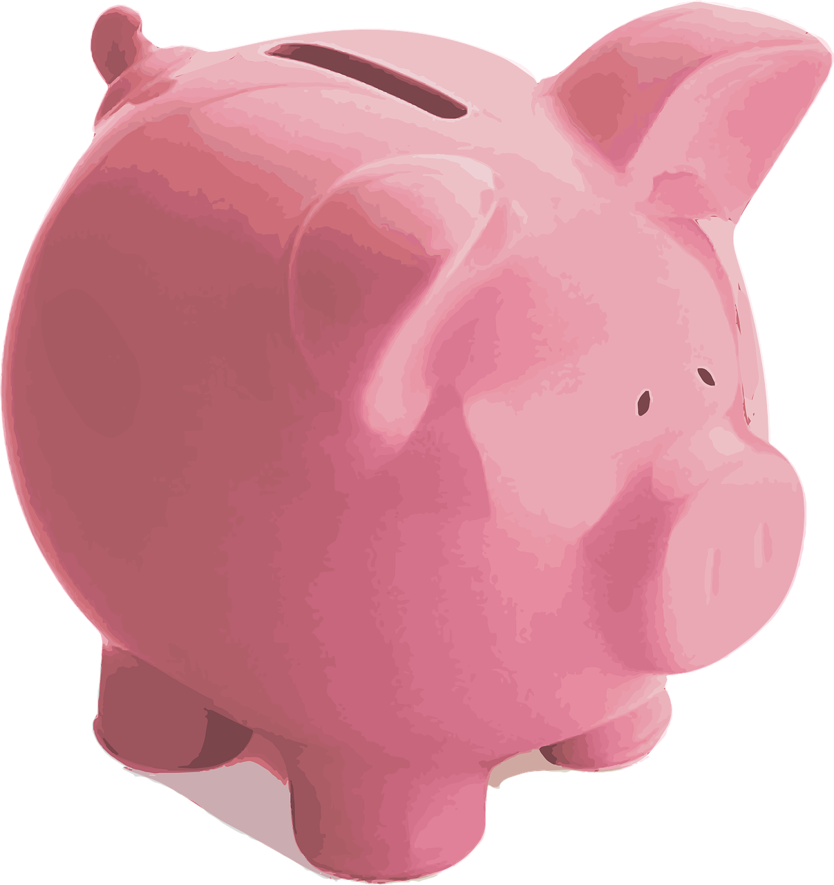 pig piggy bank pink free photo