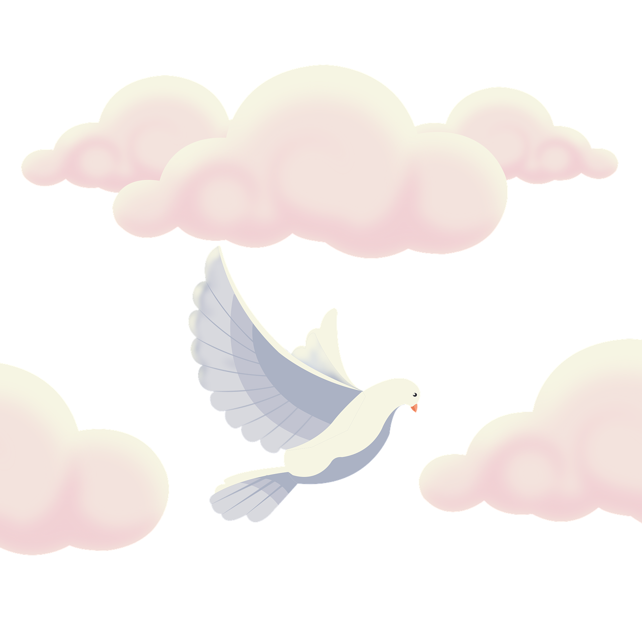 pigeon clipart cloud free photo