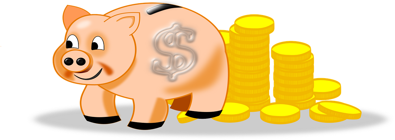 piggy bank coins money free photo