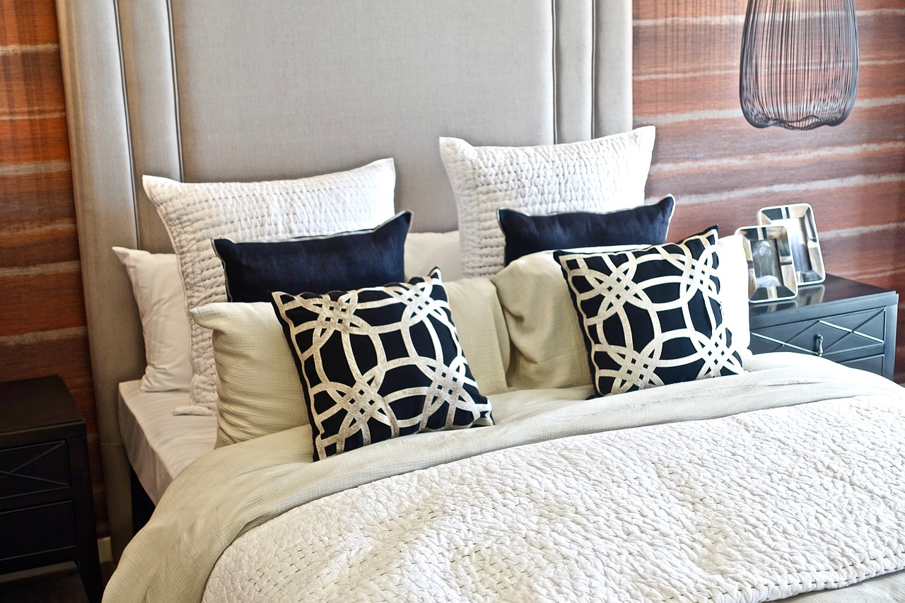 pillows design modern free photo