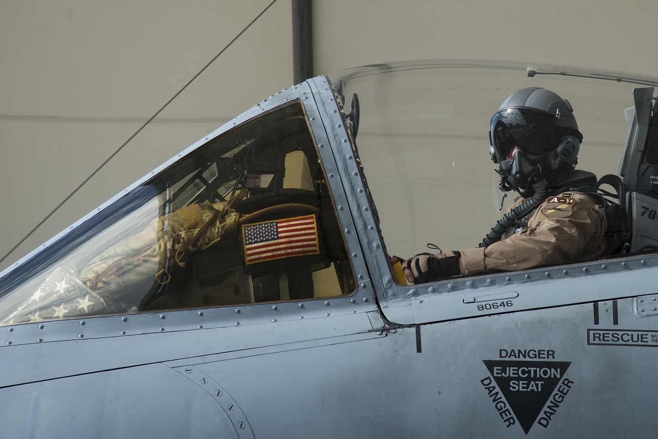 pilot a-10 warthog free photo