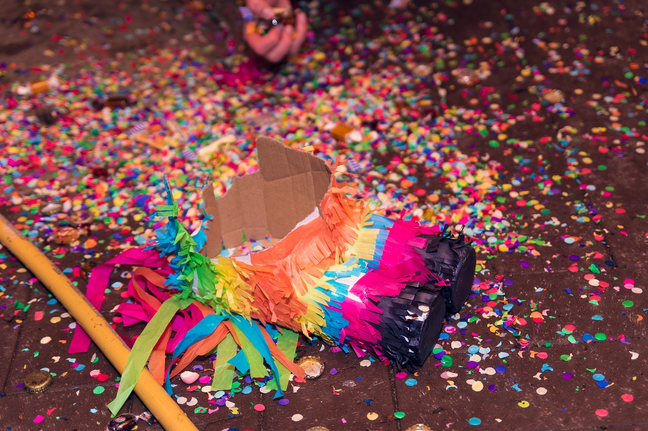 piñata party celebration free photo