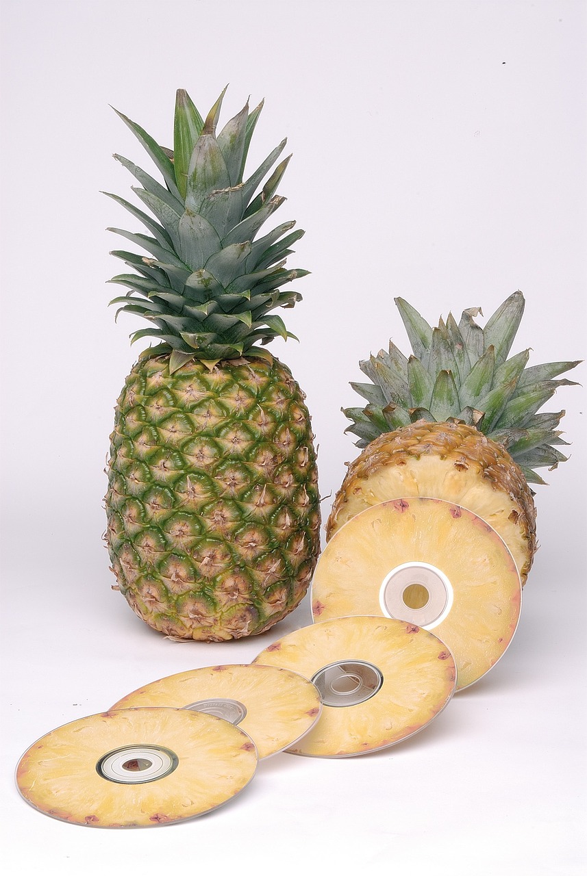 pineapple still life fruit free photo