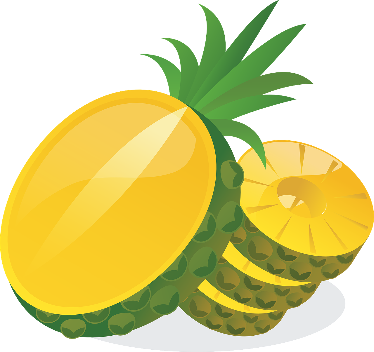 pineapple sweet yellow free photo