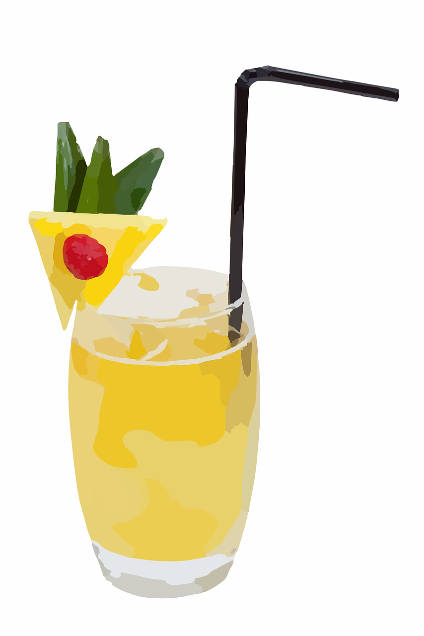 pineapple juice cocktail piña colada free photo