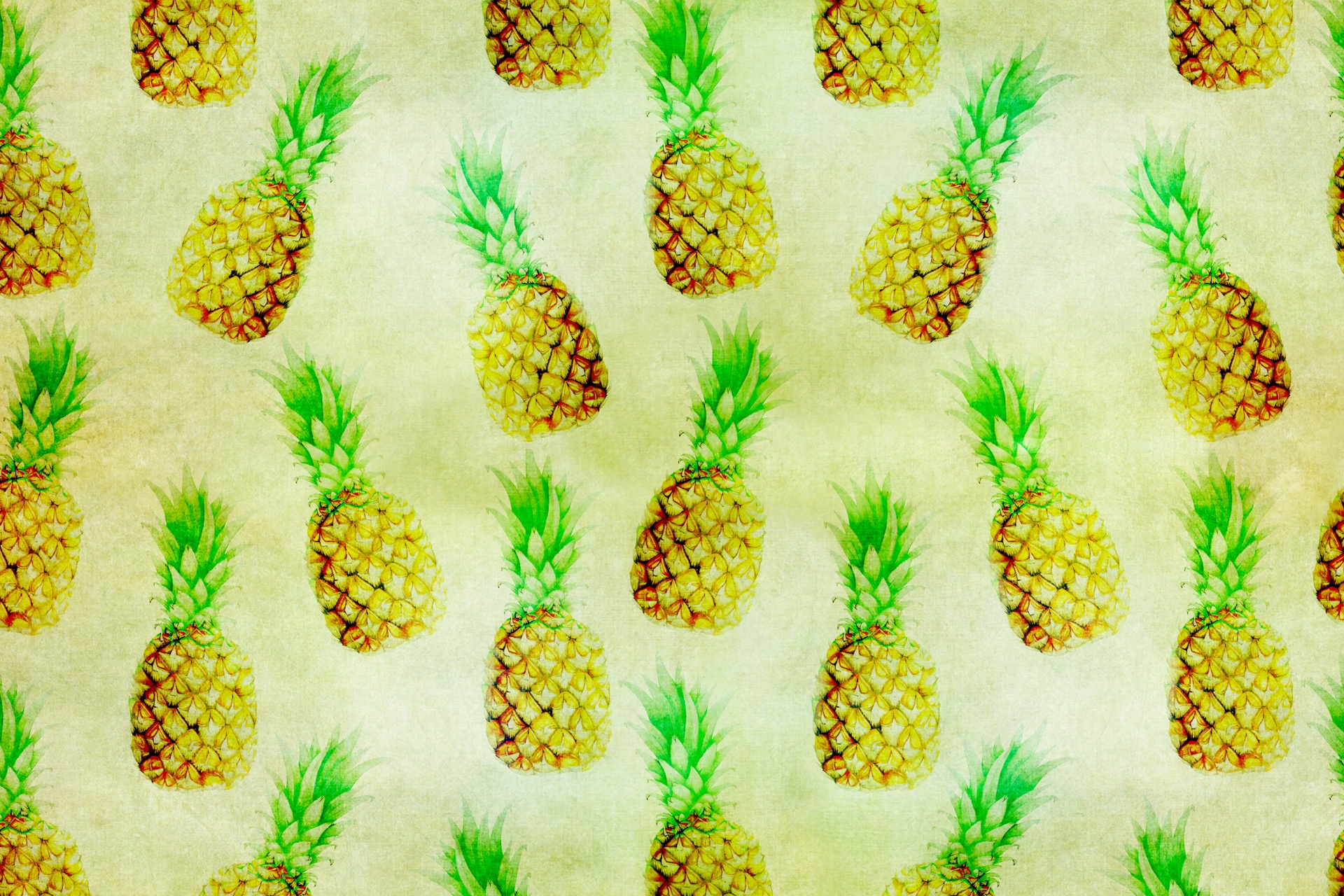 pineapple pineapples vintage free photo