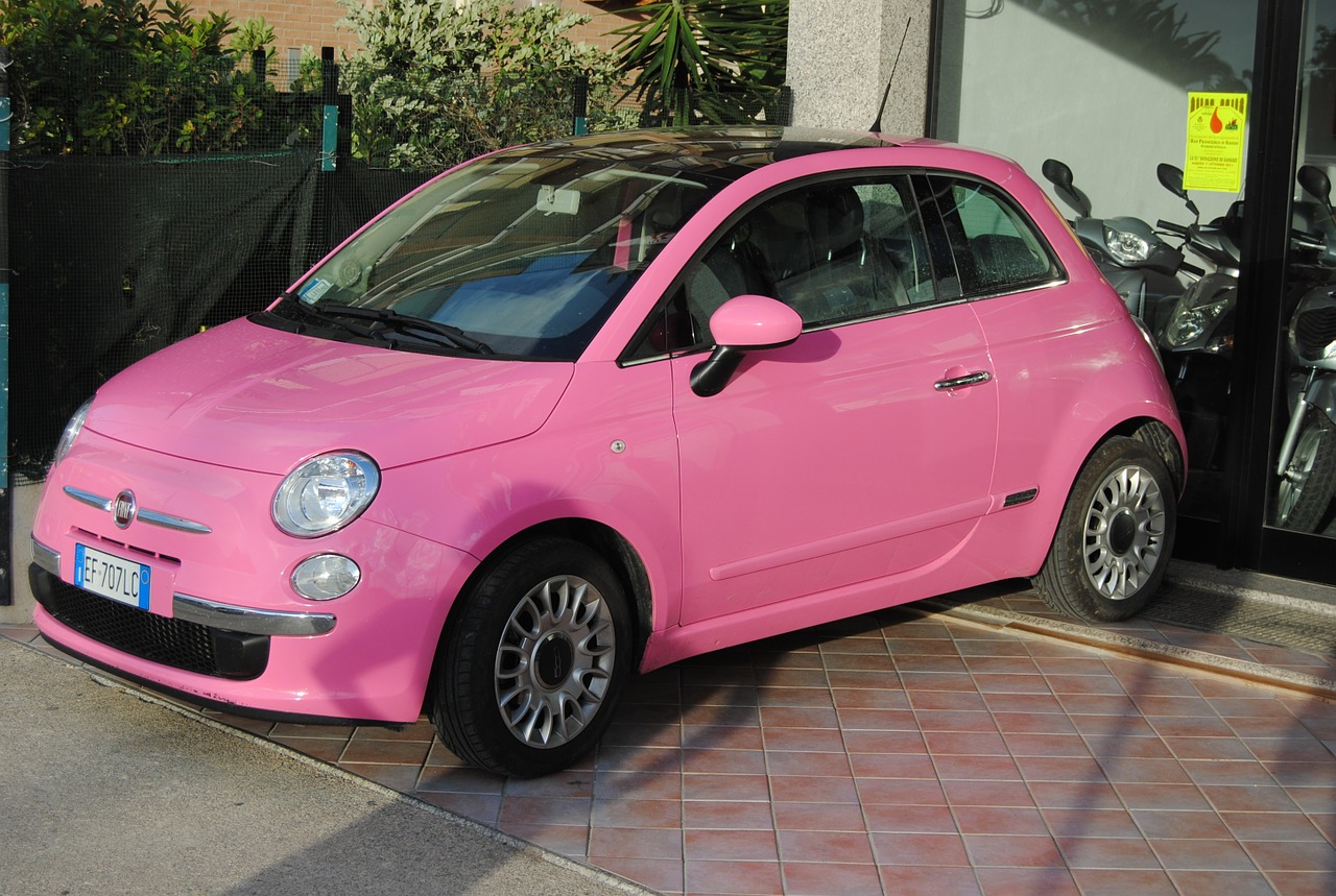 car fiat 500 sardinia free photo