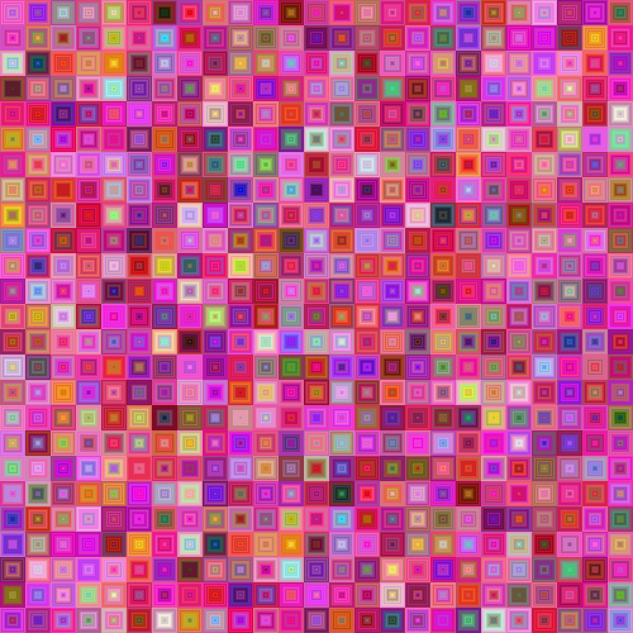 pink mosaic background free photo