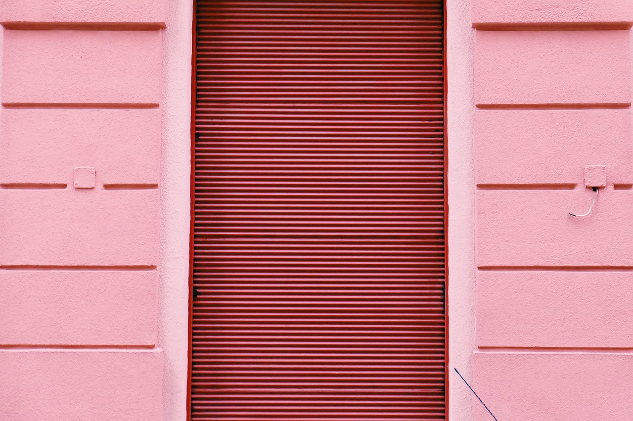 pink wall siding free photo