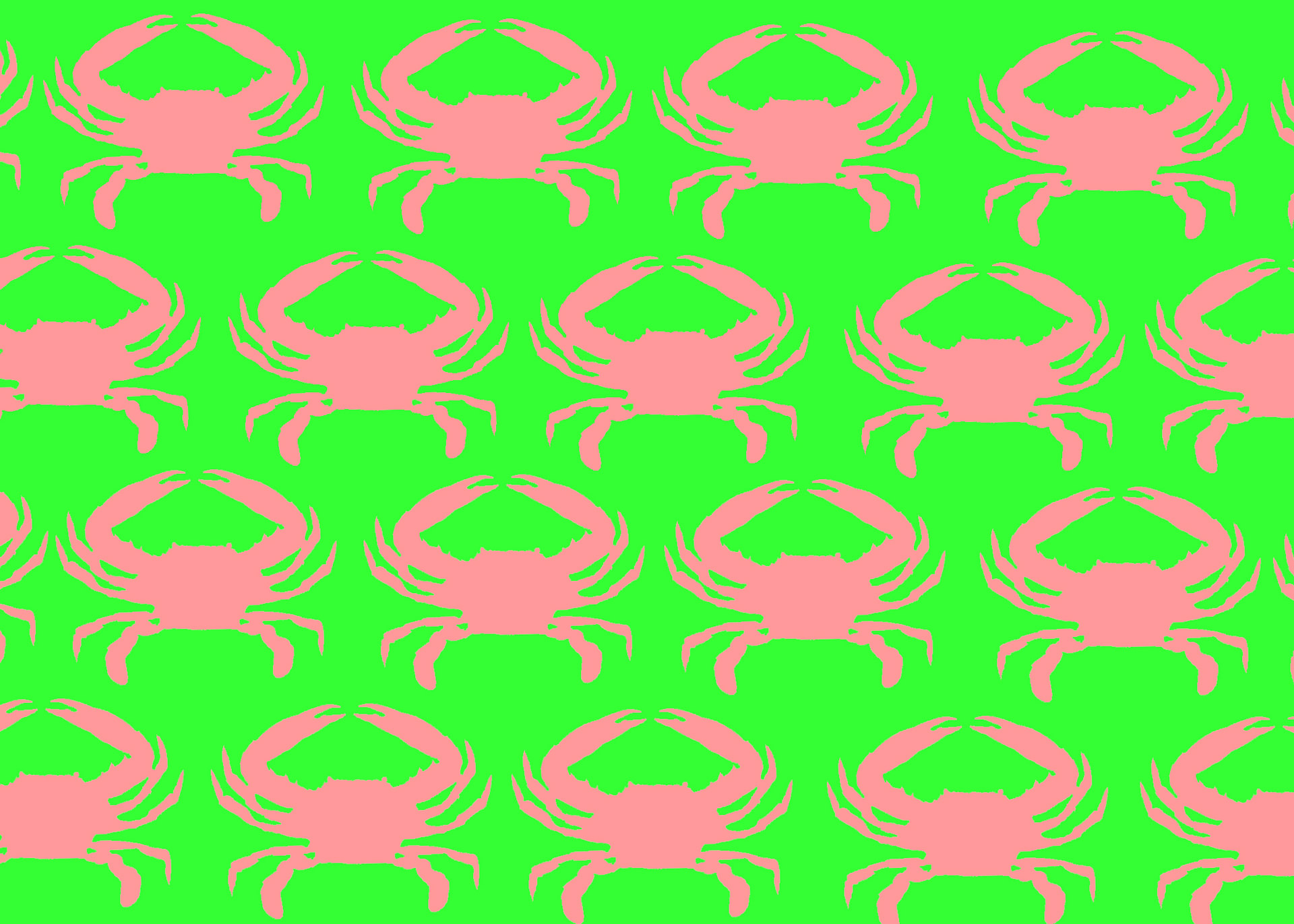 pink green crab free photo