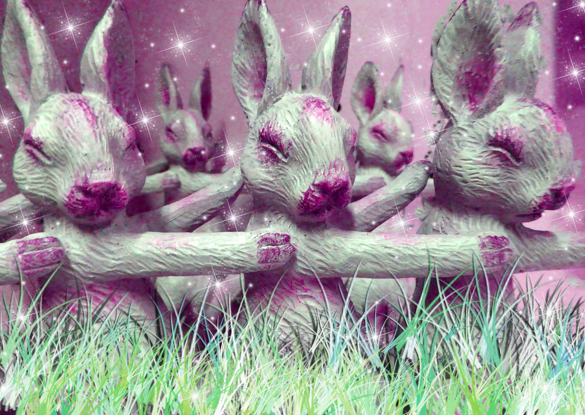 easter rabbit rabbits free photo