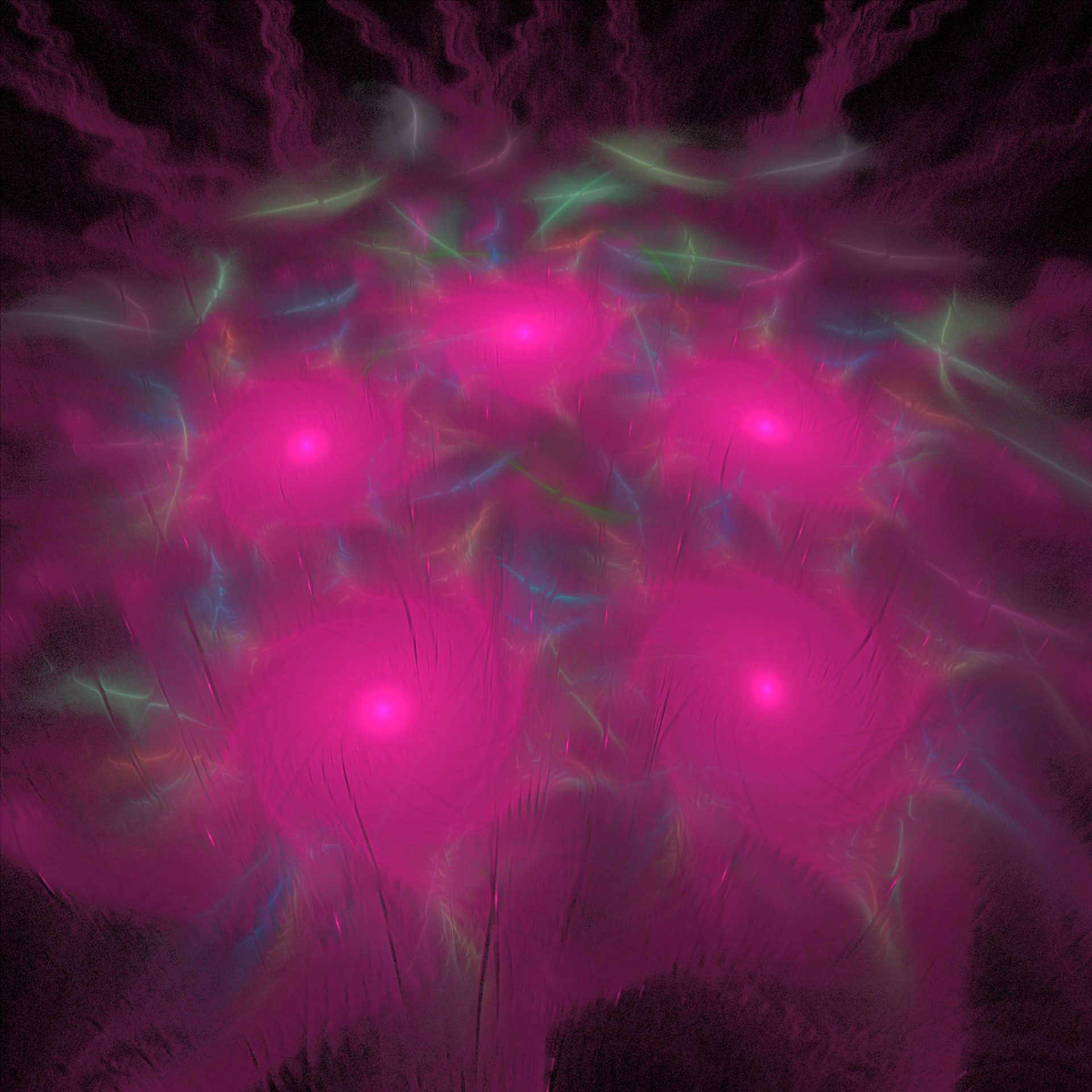 pink firecrackers fractal free photo