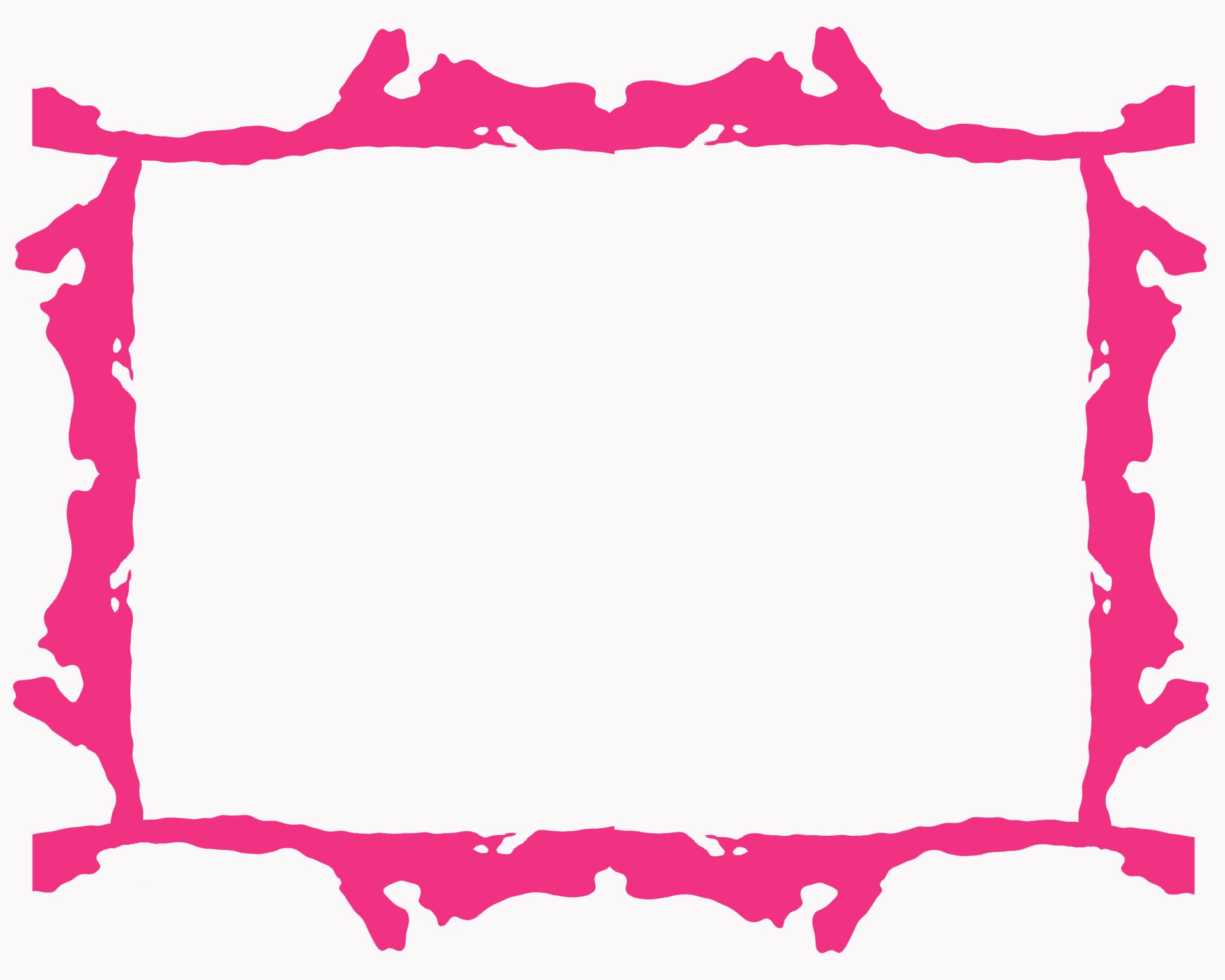 pink primitive frame free photo