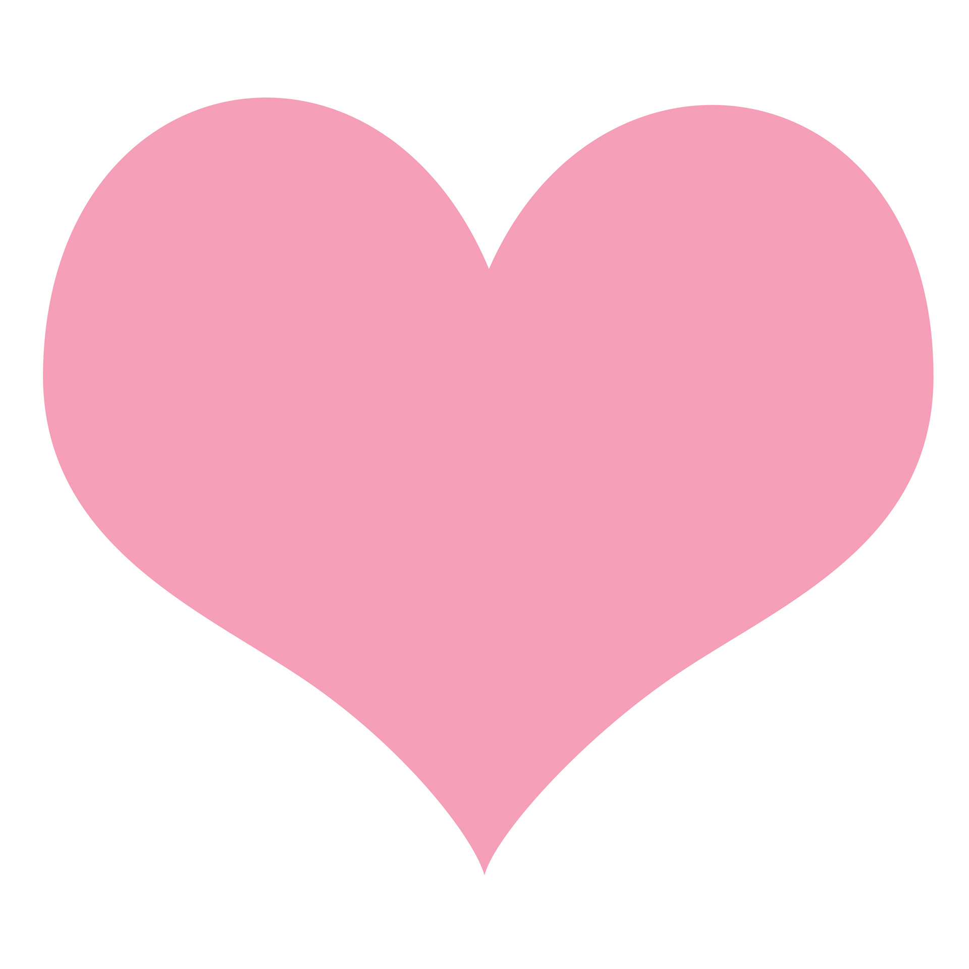 pink heart clip-art free photo