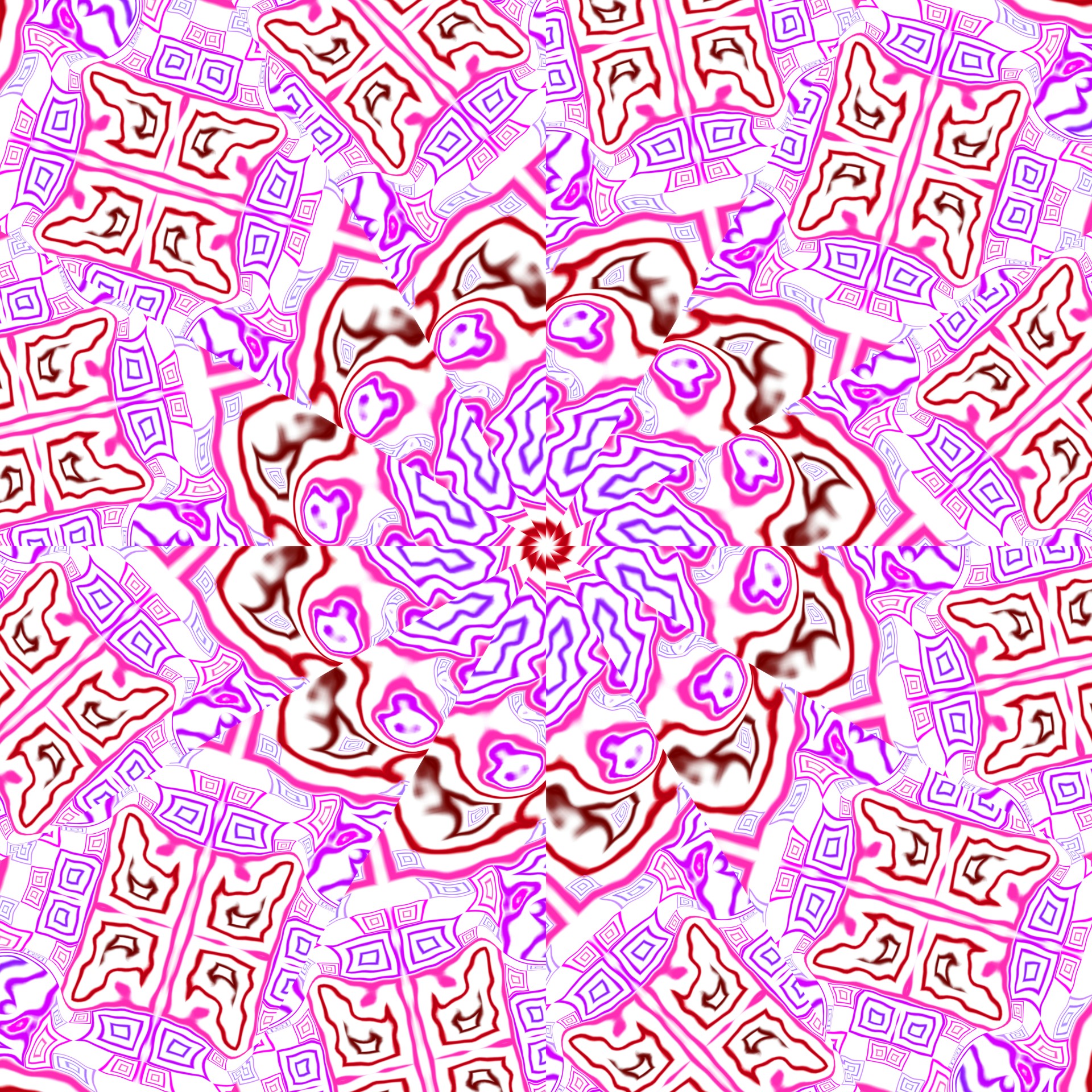 kaleidoscope abstract pink free photo