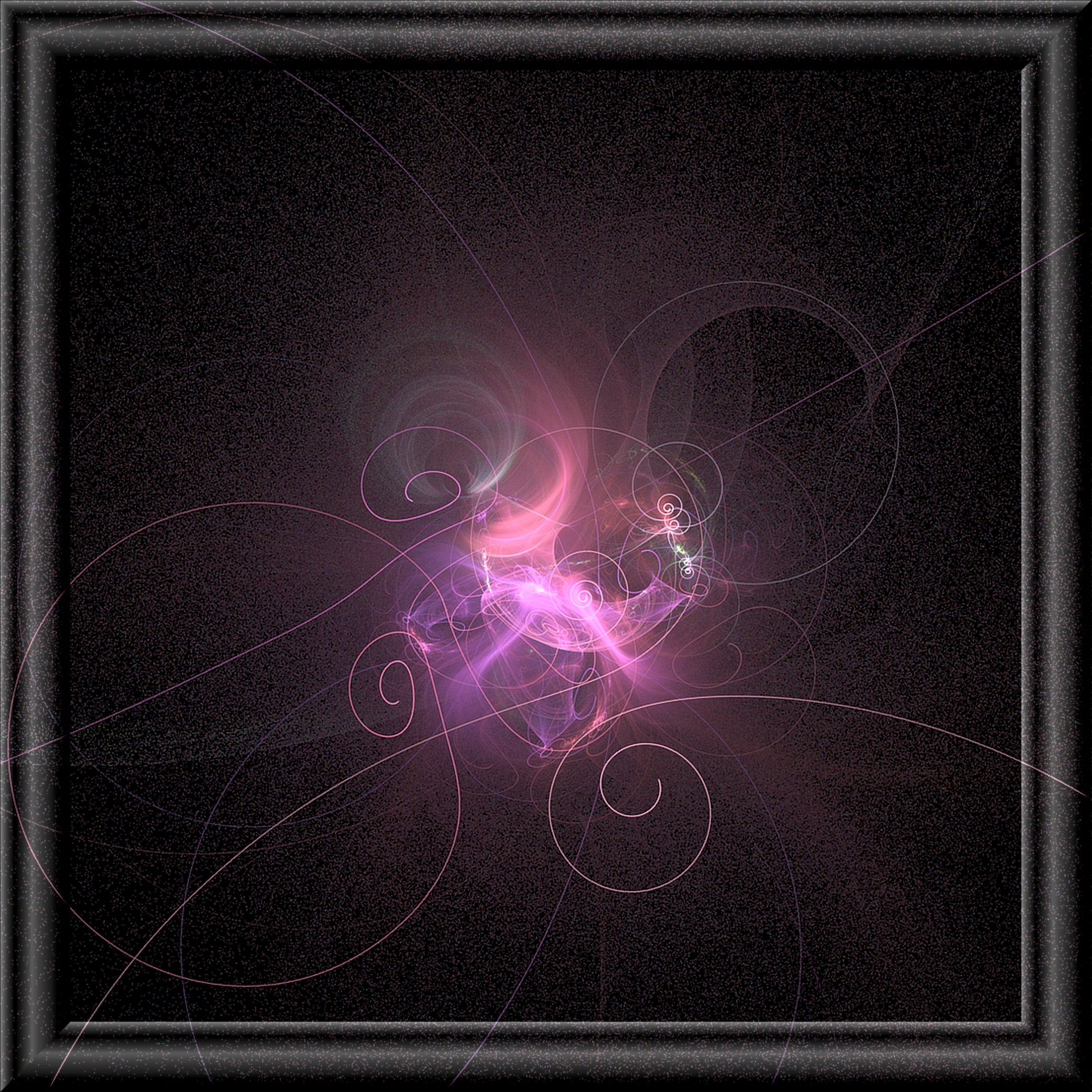 pink swirls 3d free photo
