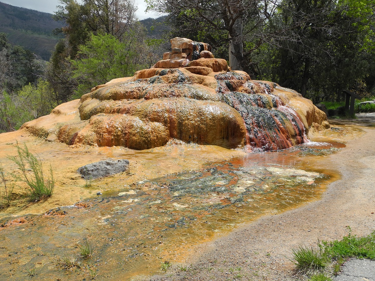 pinkerton hot spring san juan mountains usa free photo