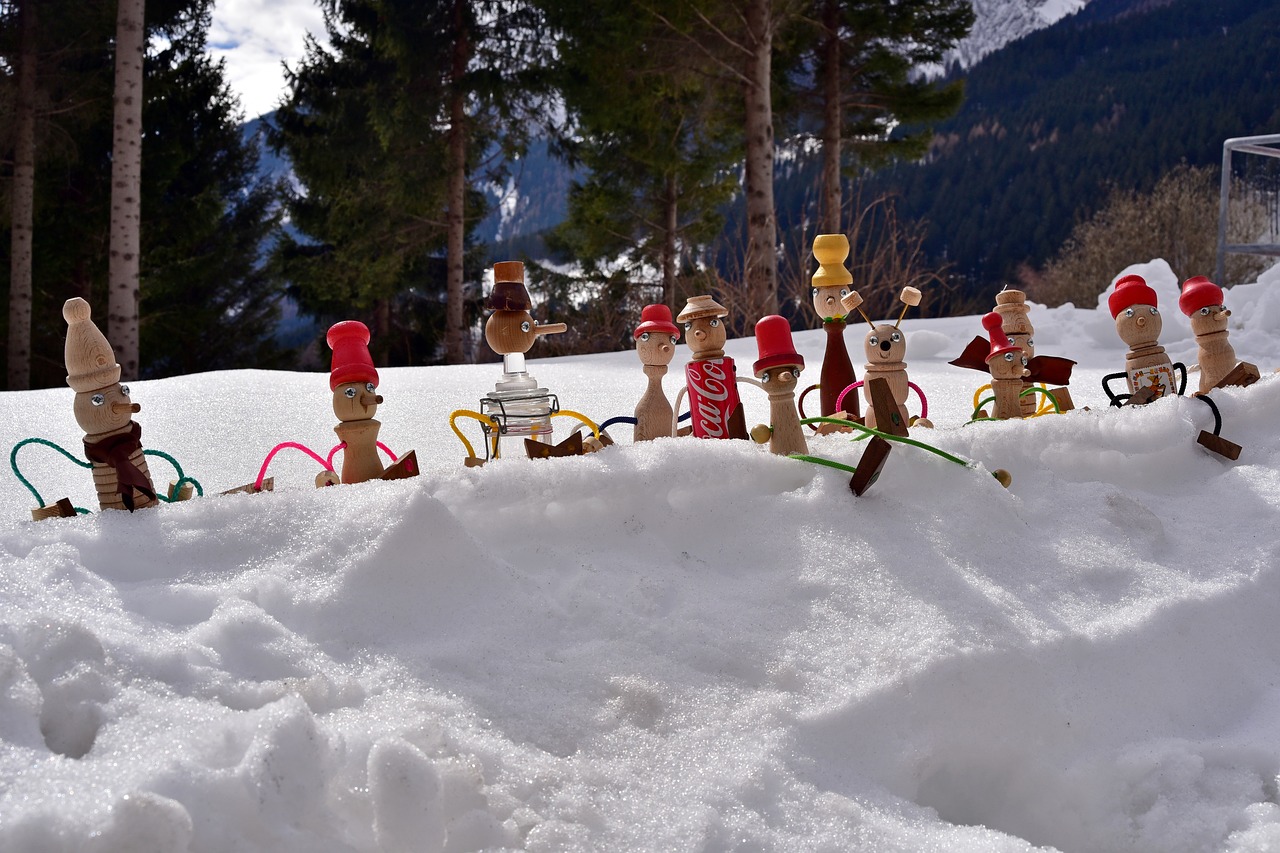Pinocchio,snow,white,mountain,winter - free image from needpix.com