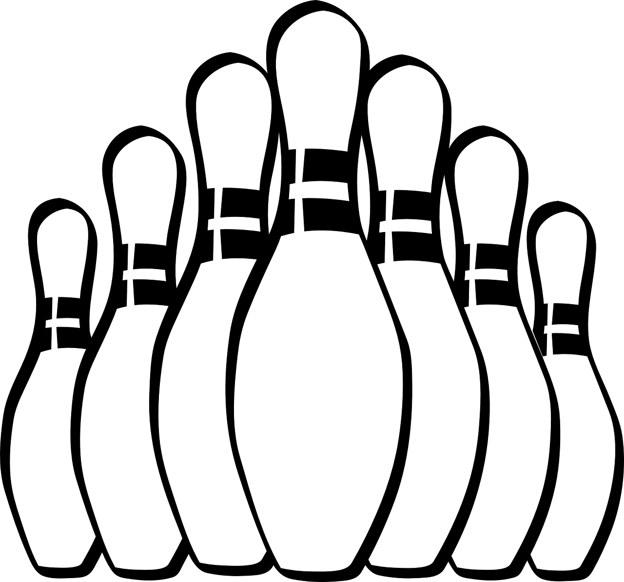 pins sport bowling free photo