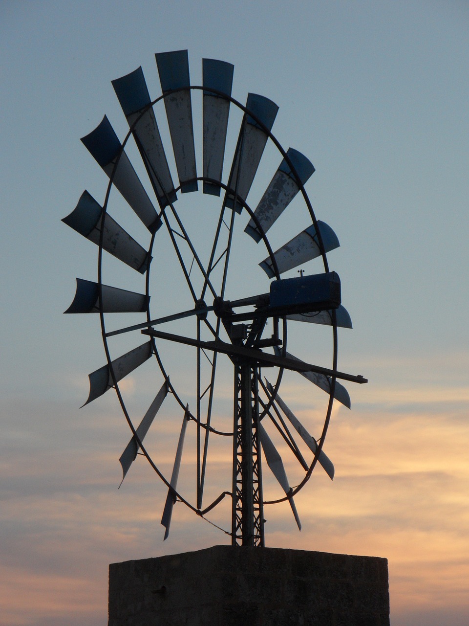 pinwheel wind energy mallorca free photo