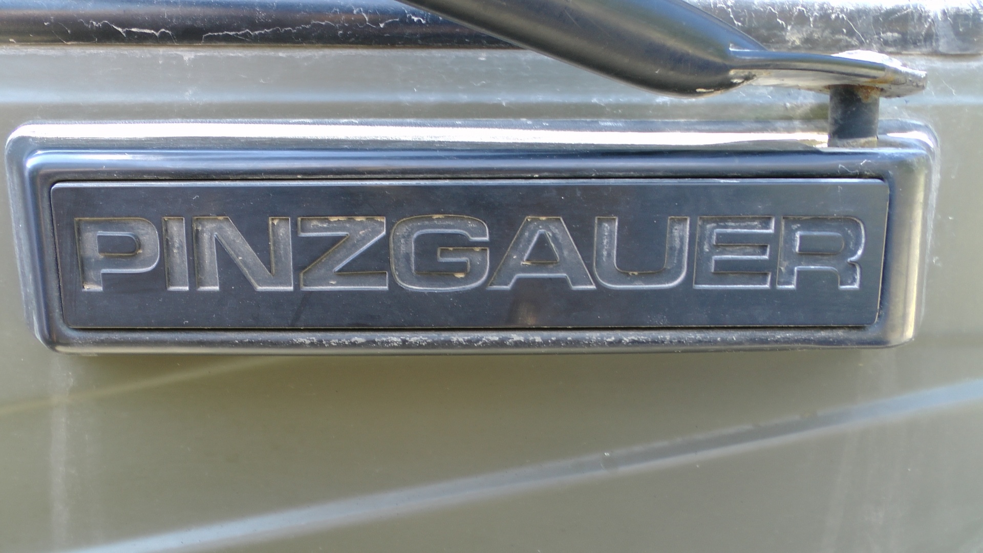 pinzgauer badge truck free photo