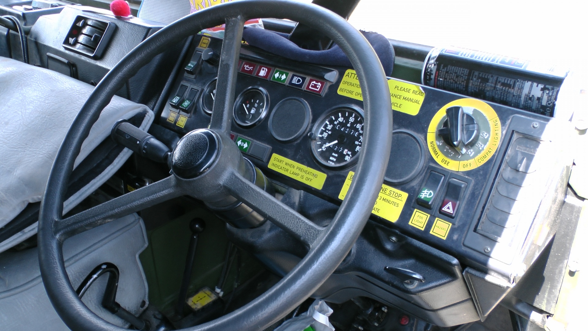 pinzgauer steering wheel free photo
