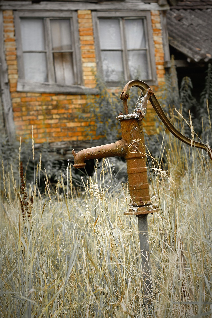 pipe water rusty free photo