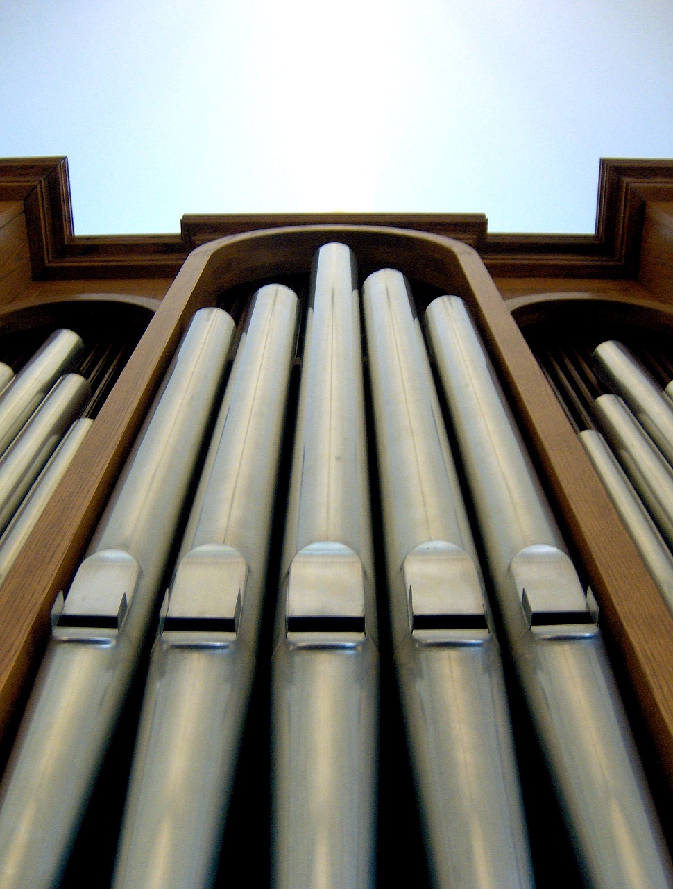 pipe organ pipes organ free photo