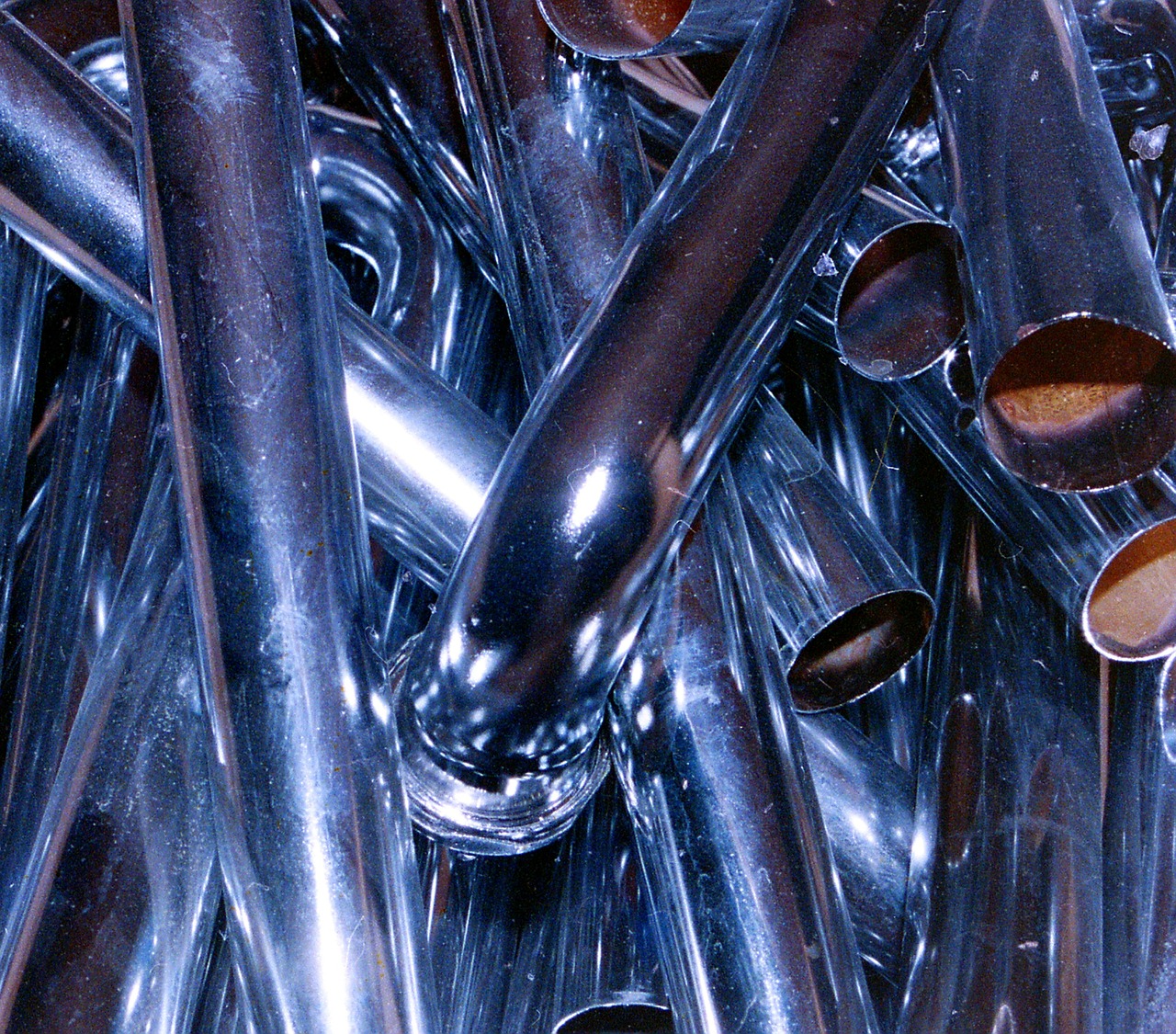 pipes metal chrome free photo