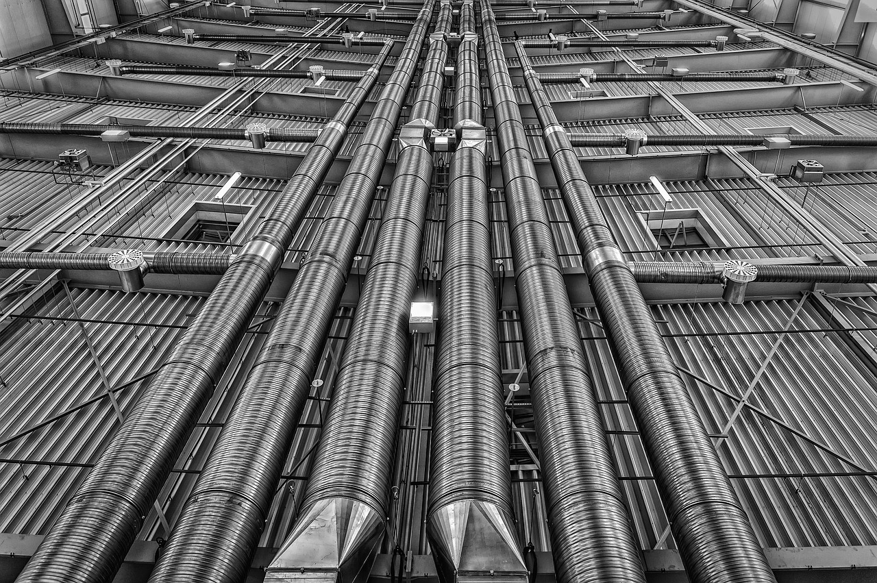 pipes  lines  ventilation free photo