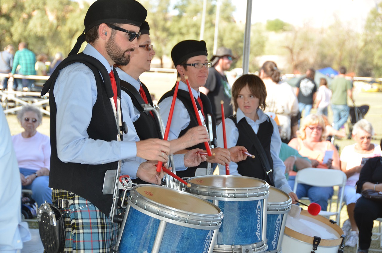 pipes drums drums scottish drums free photo
