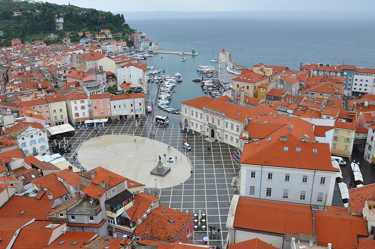 piran  slovenia  history free photo