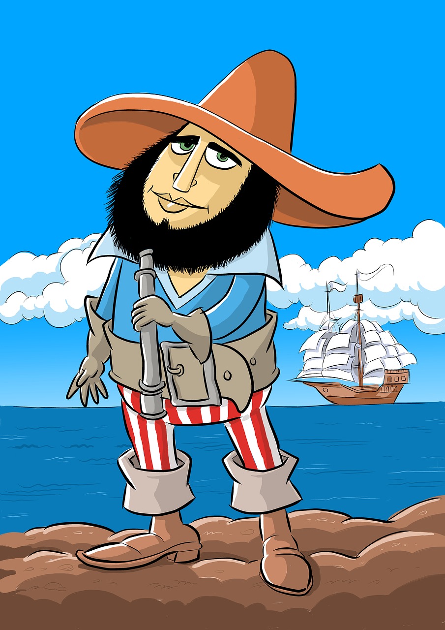 pirate sailor lid free photo