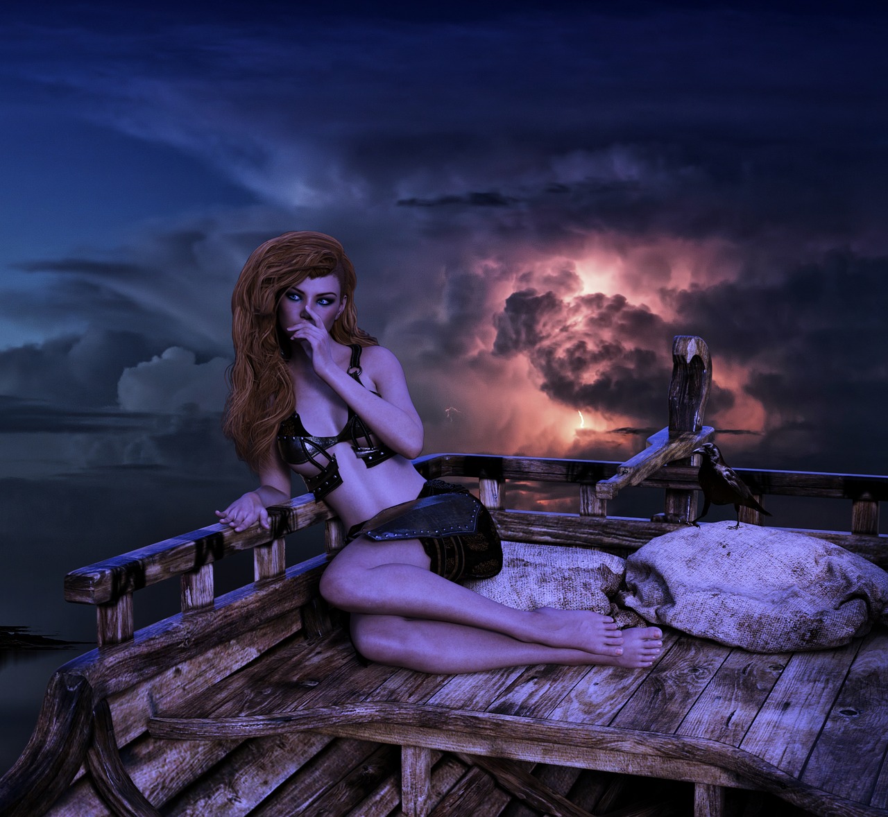 pirate  pirates  female free photo