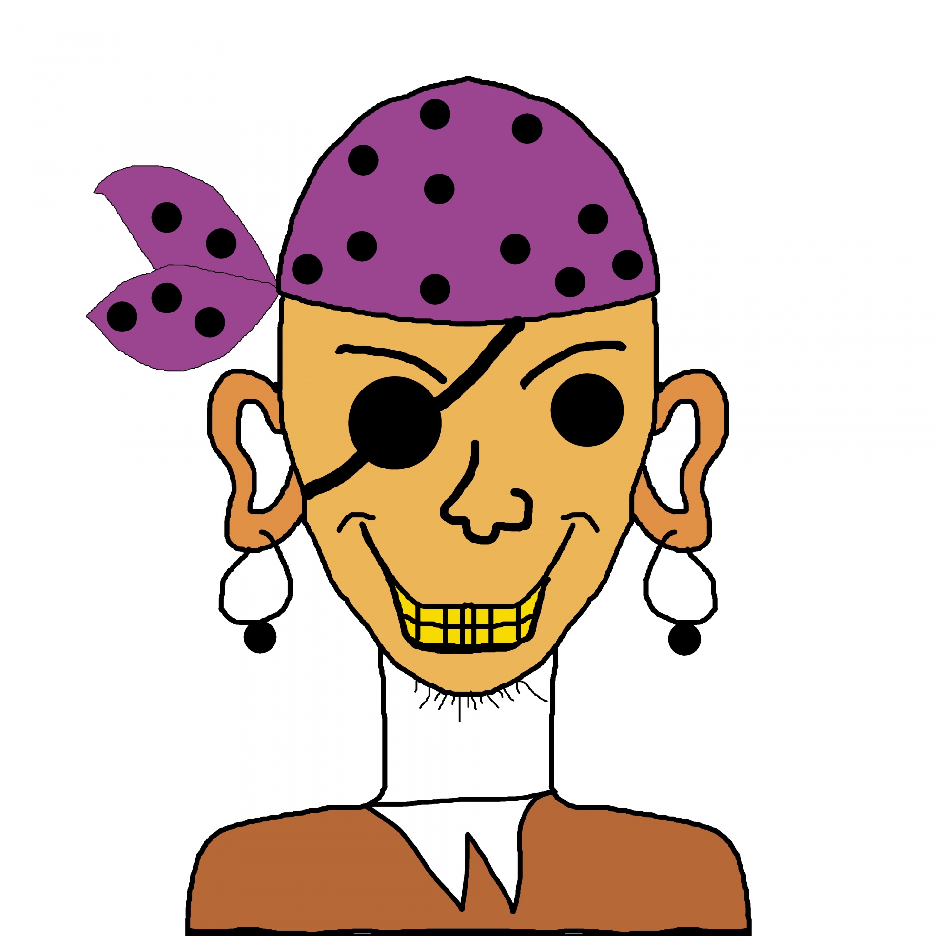 young pirate cartoon free photo