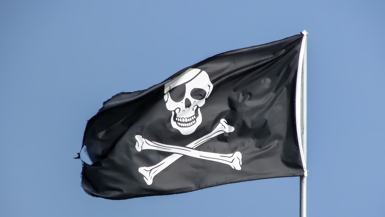 pirates flag skull free photo