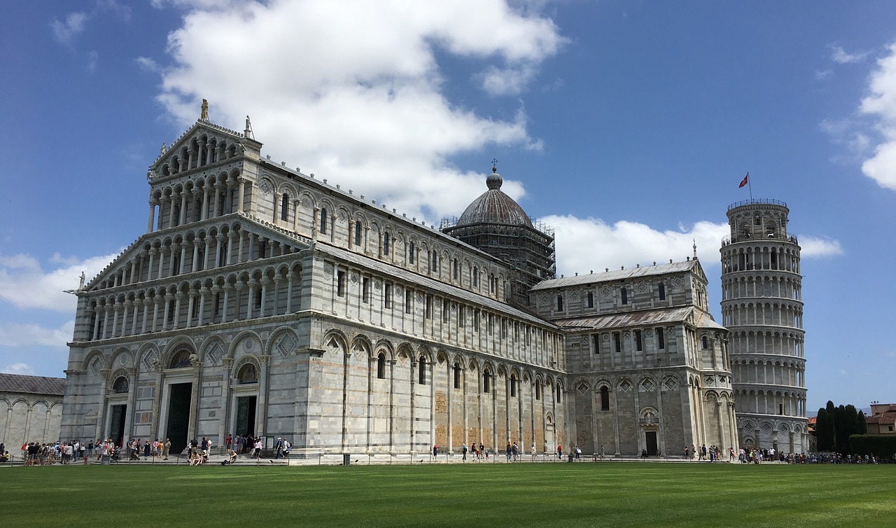 pisa tower dome free photo