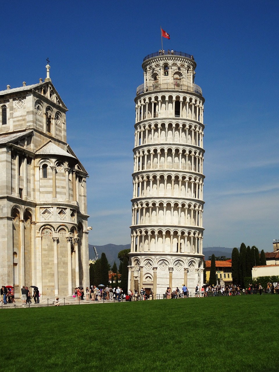 pisa italy leaning tower free photo