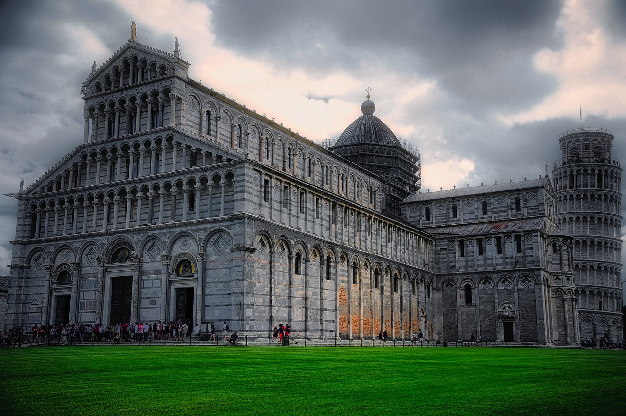 pisa  architecture  mystical free photo