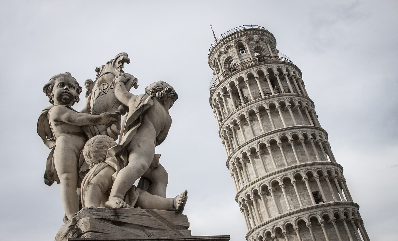 pisa italy tower free photo