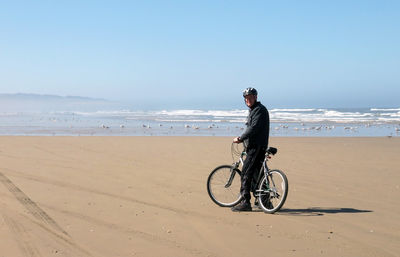 pismo bike beach free photo