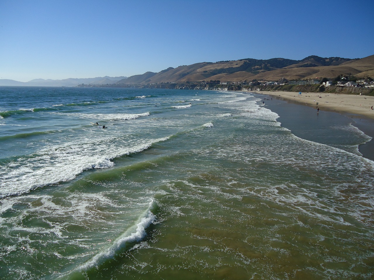 pismo pier california free photo