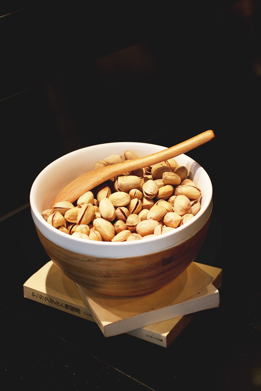 pistachio bowl food free photo