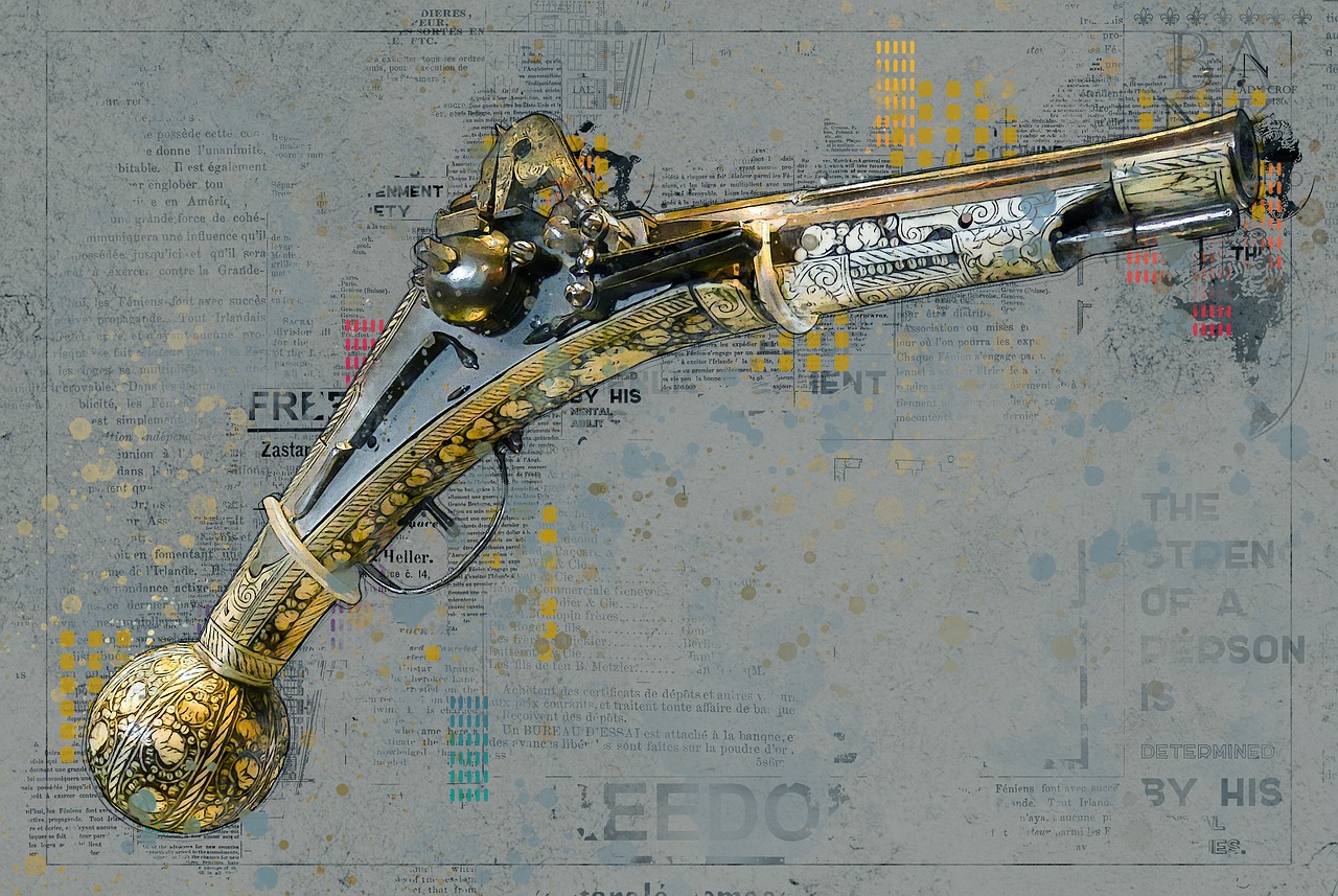 pistol  old  weapon free photo