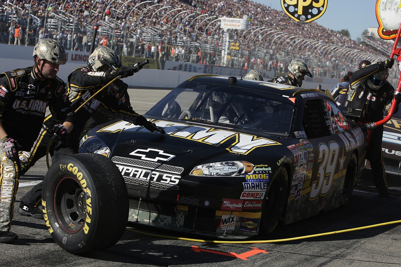 pit crew nascar tires free photo