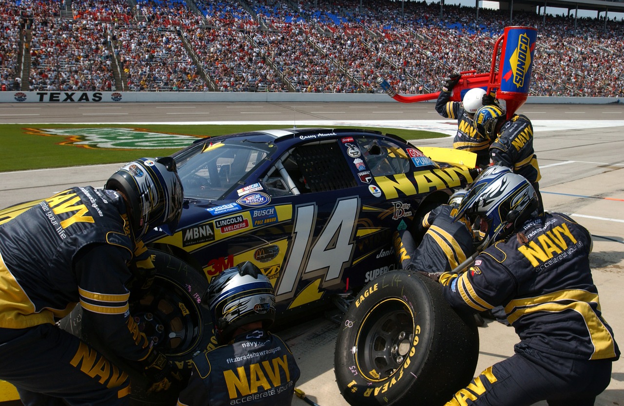 pit crew nascar tires free photo